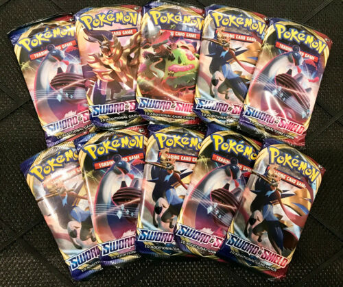 Pokemon Sword & Shield Base Lot of 36 Loose Booster Packs