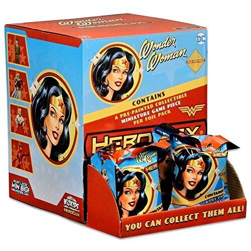 DC HeroClix Miniatures: Wonder Woman 24ct Gravity Feed Display "A"