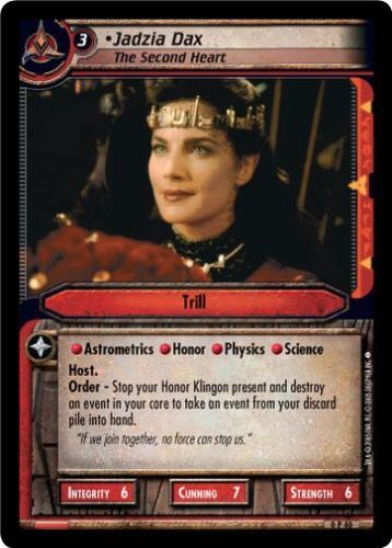 Star Trek 2nd Edition Jadzia Dax 0P40 Foil Promo Card