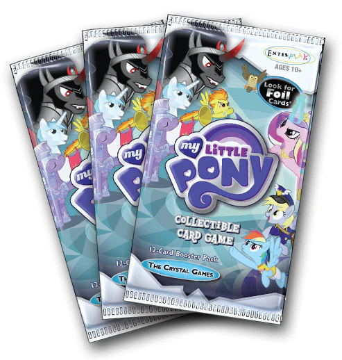 My Little Pony CCG Crystal Games Lot of 36 Loose Booster Packs