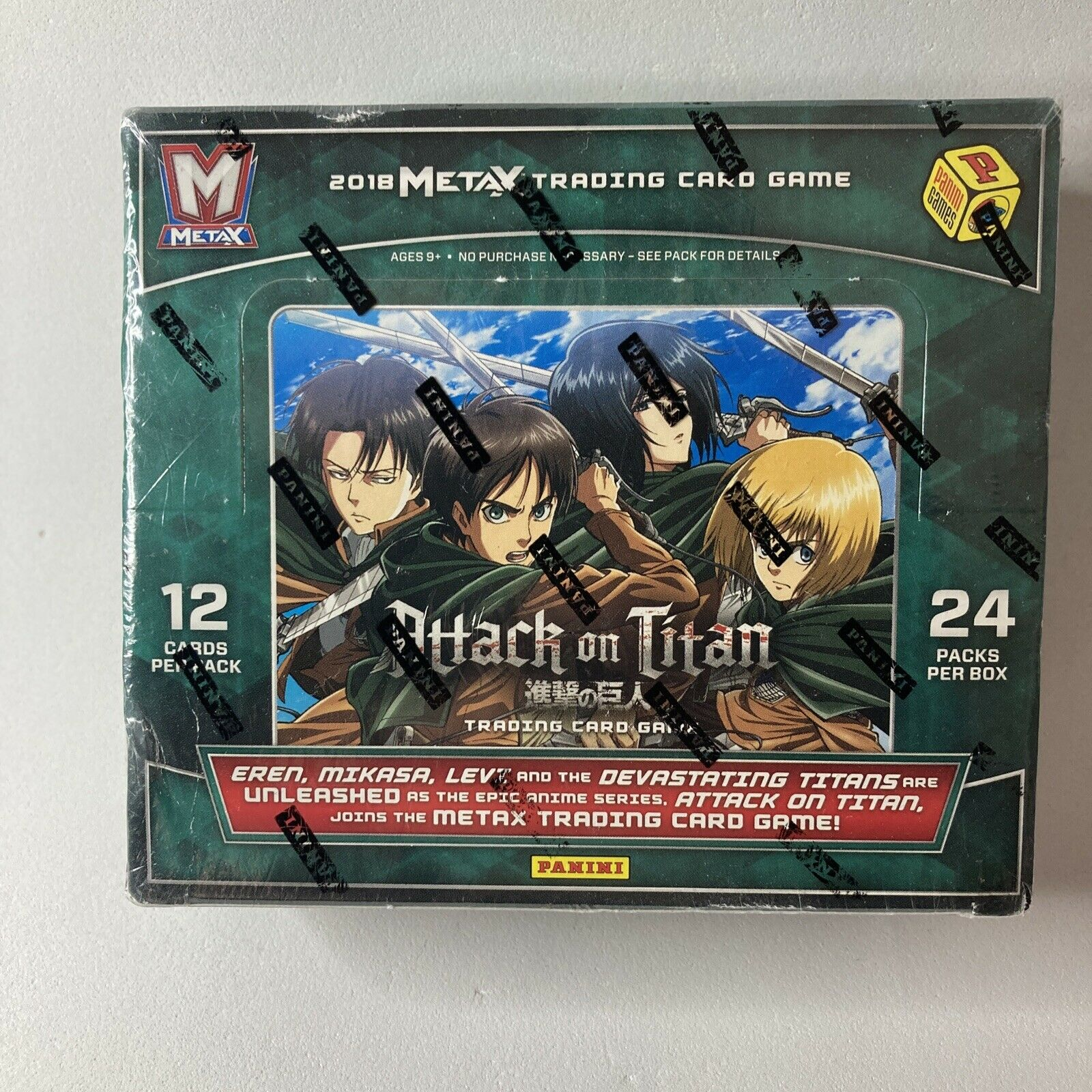 Meta X Attack on Titan Booster Box