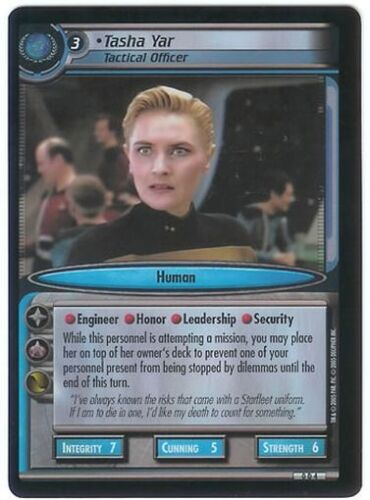 Star Trek 2nd Edition Tasha Yar Tactical Officer OD4