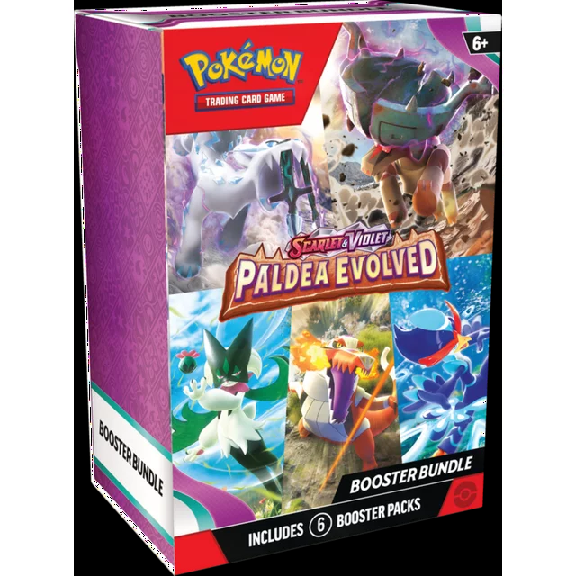 Pokemon Scarlet & Violet: Paldea Evolved Booster Bundle