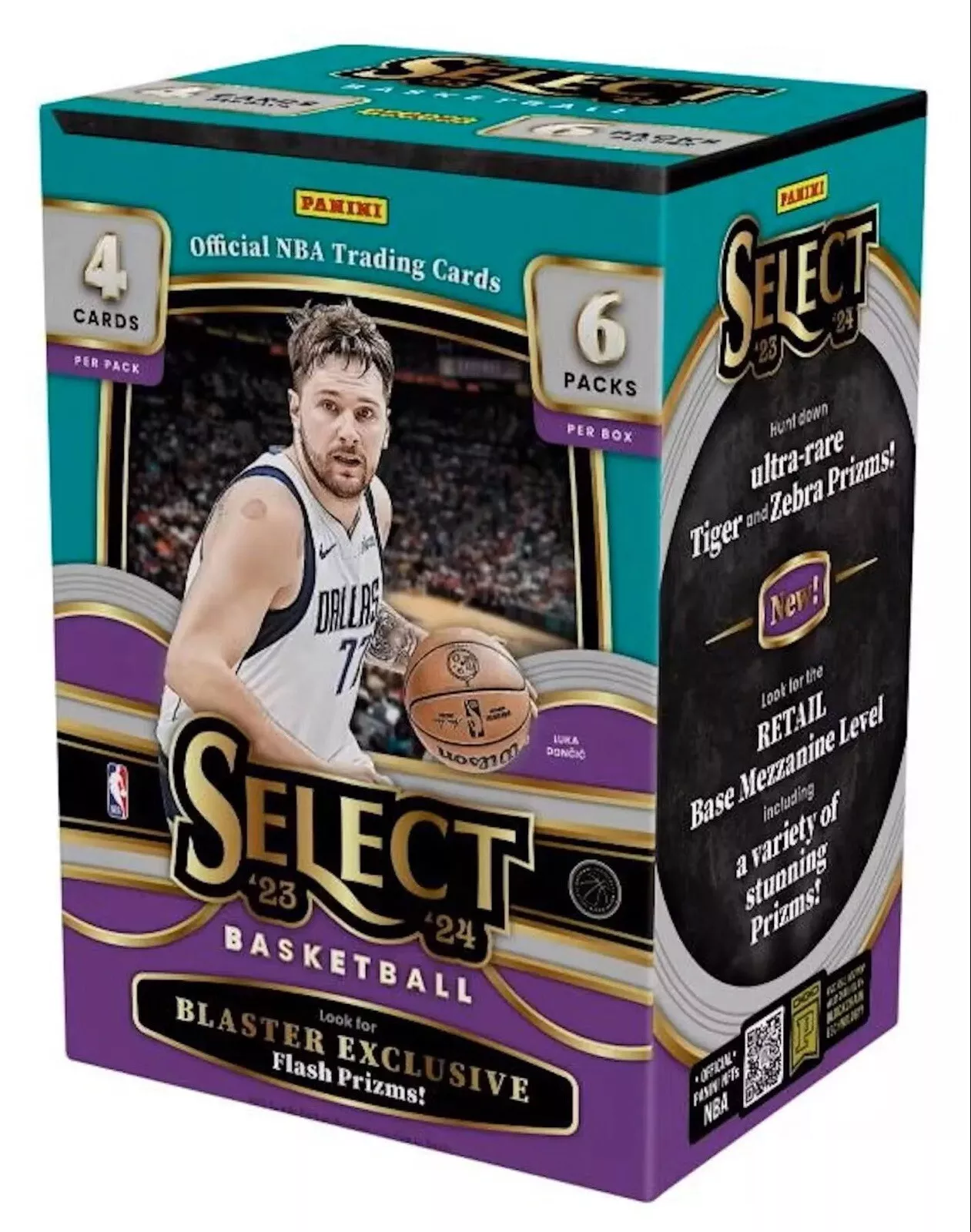 Basketball 2023-2024 Panini Select Blaster Box (15807)