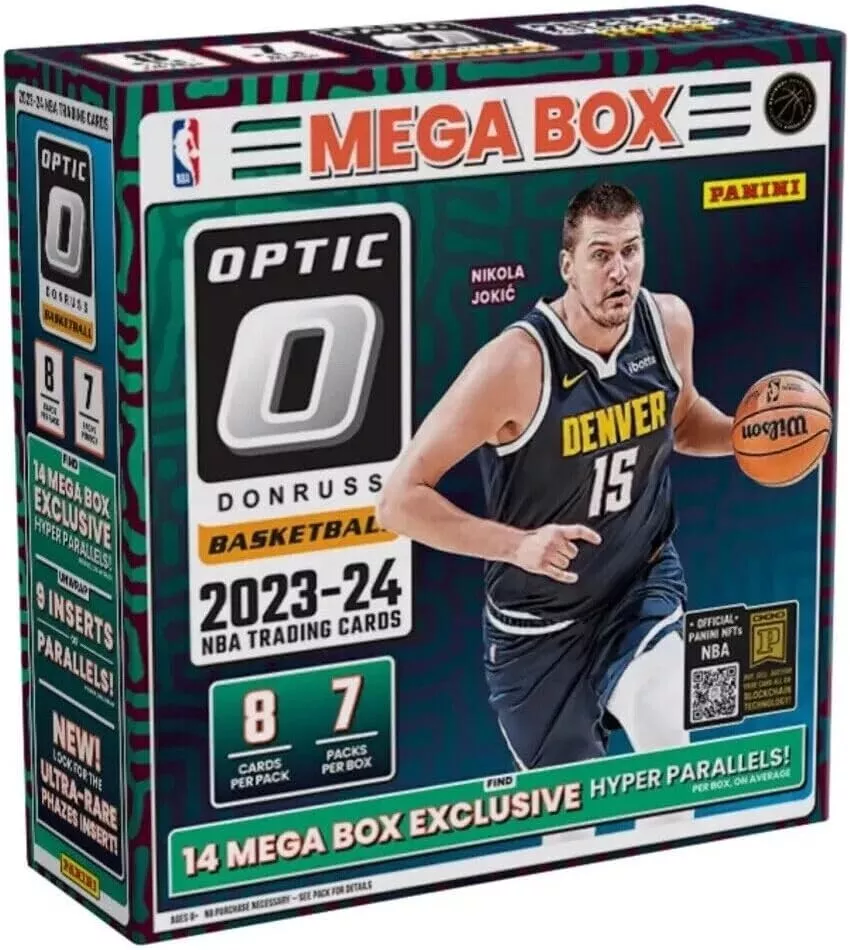 Basketball 2023-2024 Panini Donruss Optic Mega Box (15767)