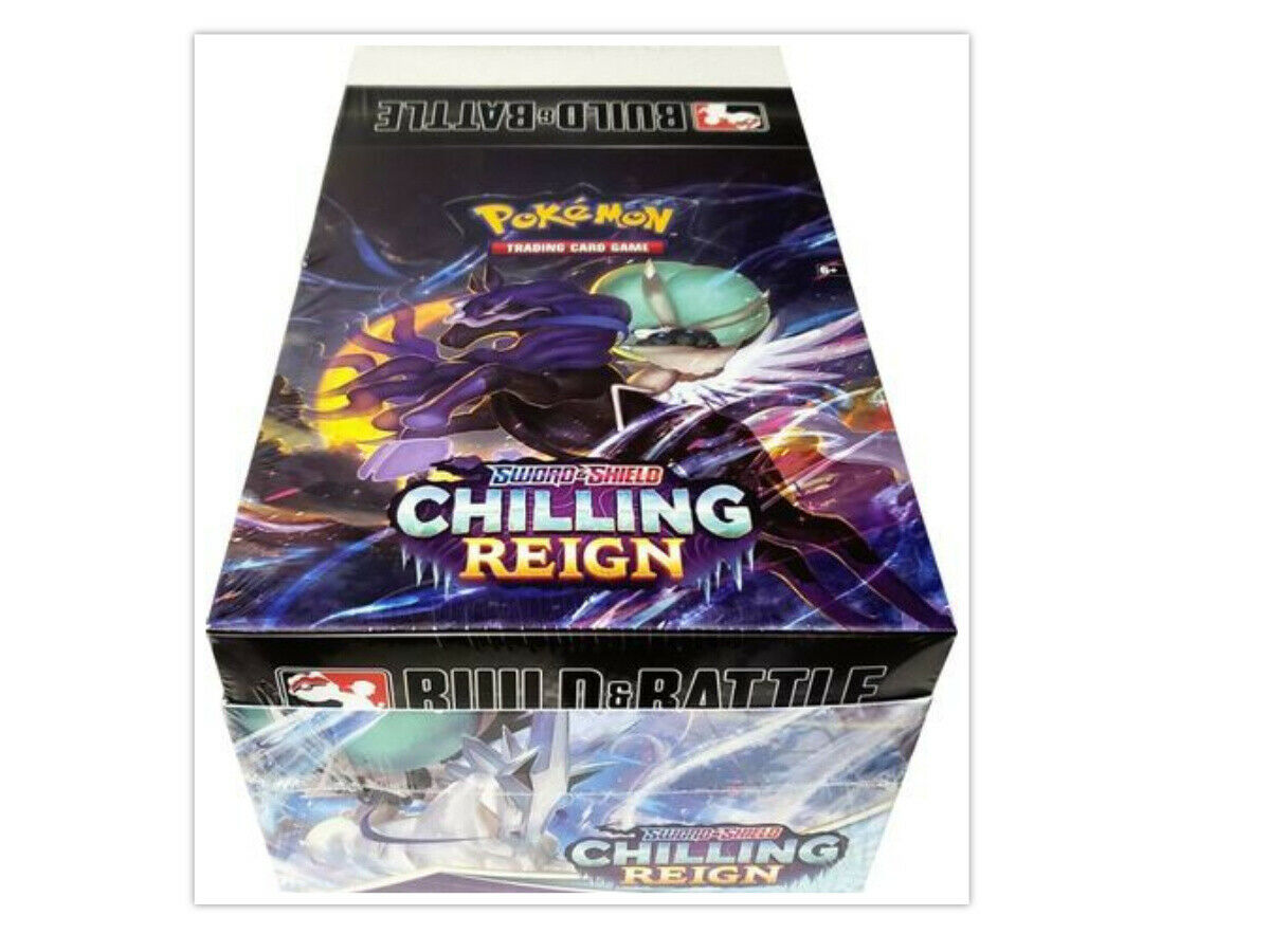 Pokemon Sword & Shield: Chilling Reign Build and Battle 10ct Box