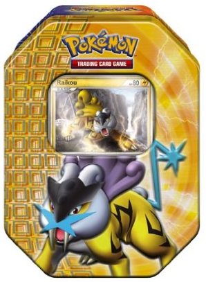 Pokemon 2010 Fall Raikou Tin