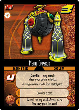 Dot Hack Metal Emperor 2S117 Foil Card