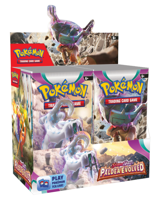 Pokemon Scarlet & Violet: Paldea Evolved Booster Box