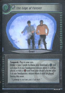 Star Trek 2nd Edition The Edge of Forever 0P32 Foil Promo Card