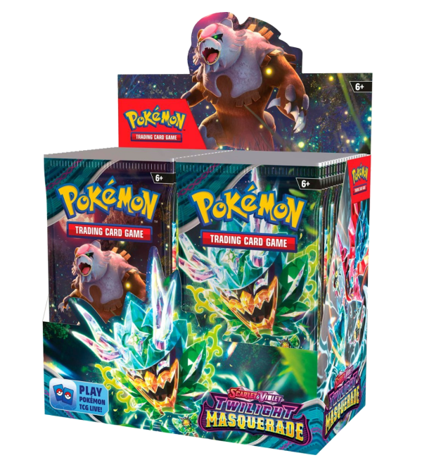 Pokemon Scarlet & Violet: Twilight Masquerade Booster Case